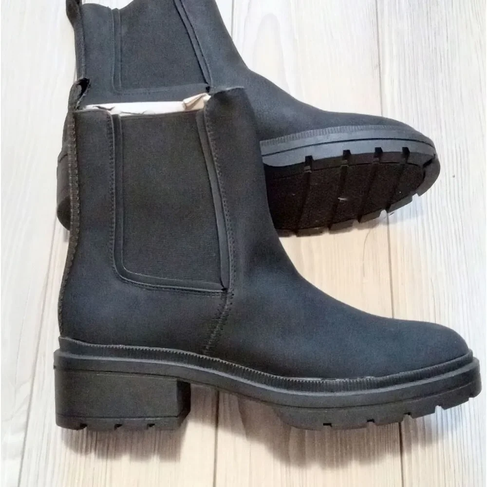 (7-4373) Rocket Dog Iggie Black Chelsea Boot Sz 8.5 - Picture 3 of 11